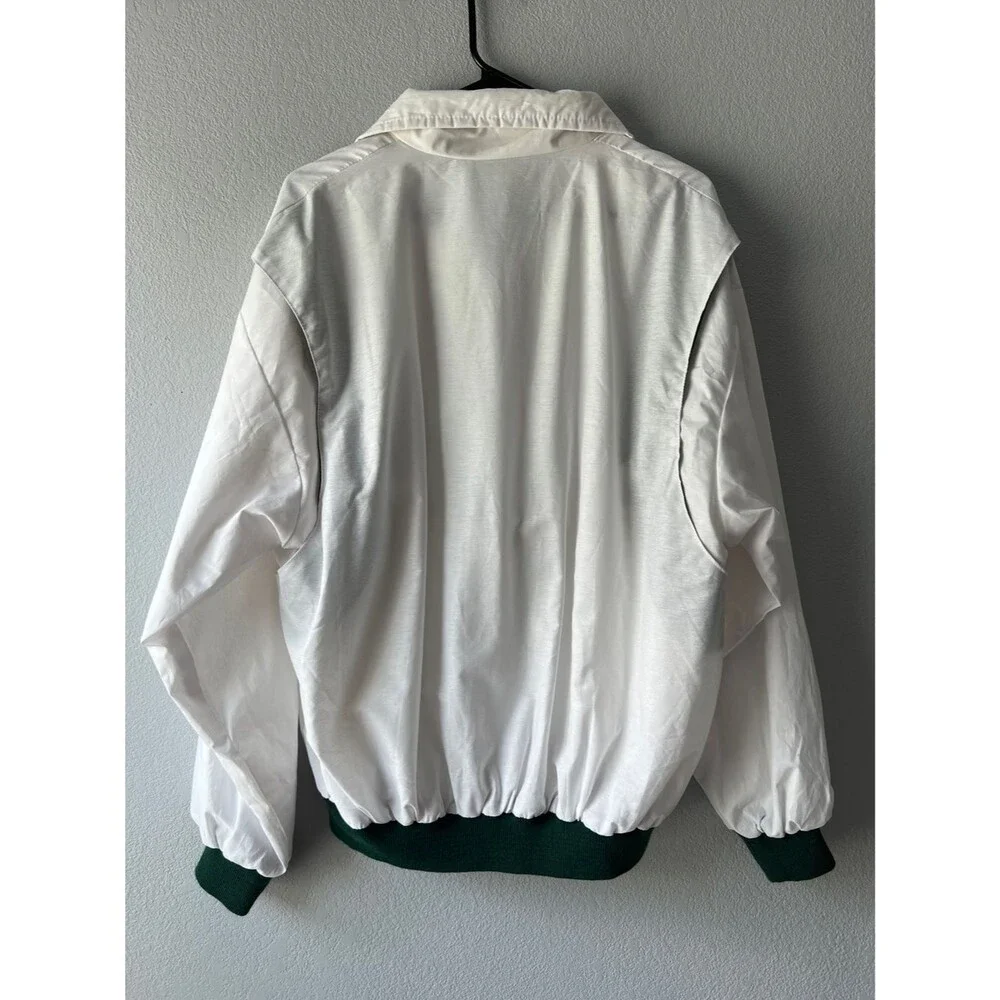 Vintage Wimbledon Tennis Jacket XL Made England Lawn Tennis Museum Preppy 90s
